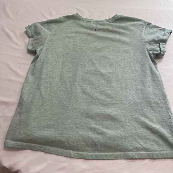 ALLSAINTS Green Mint T-Shirt Size 8 - Picture 5 of 7